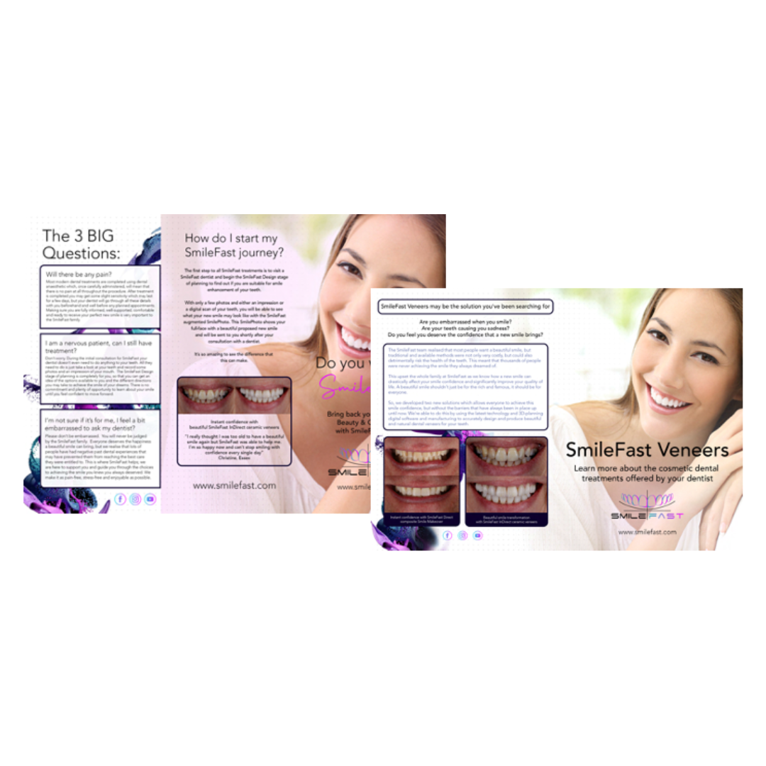 SmileFast Leaflets